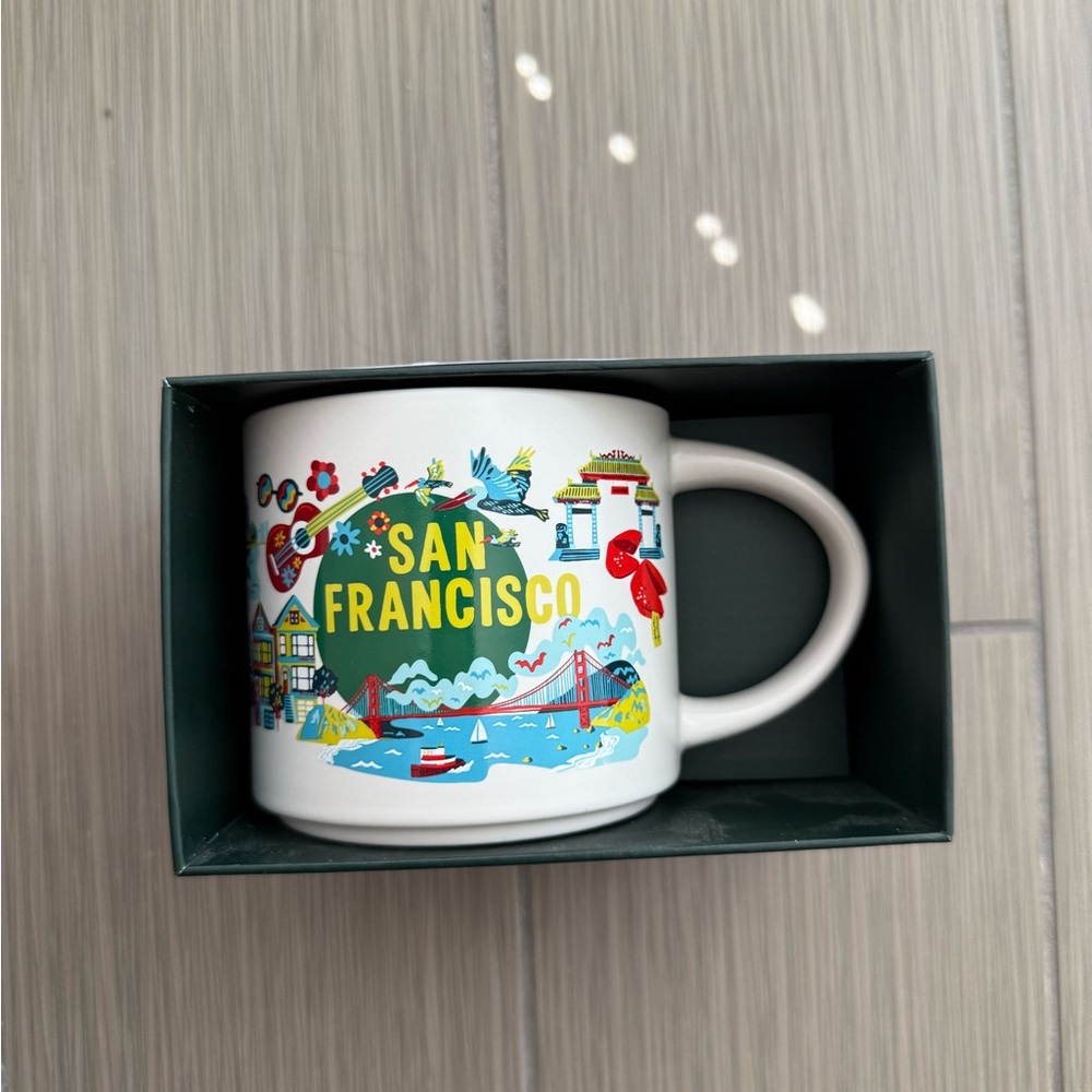 NIB San Francisco Starbucks Discovery Series 2024 California Mug Cup 14oz New